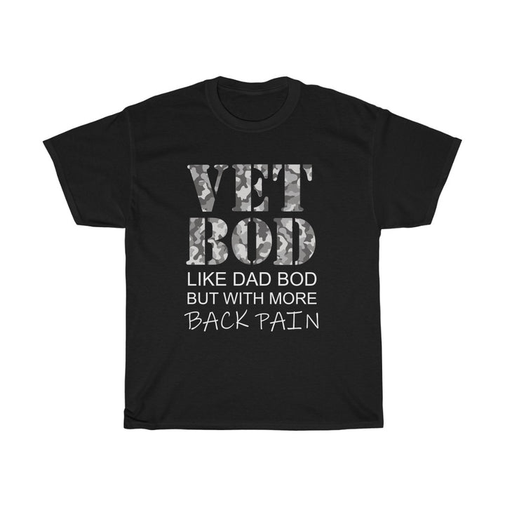 Vet Bod Grey Camo T-Shirt