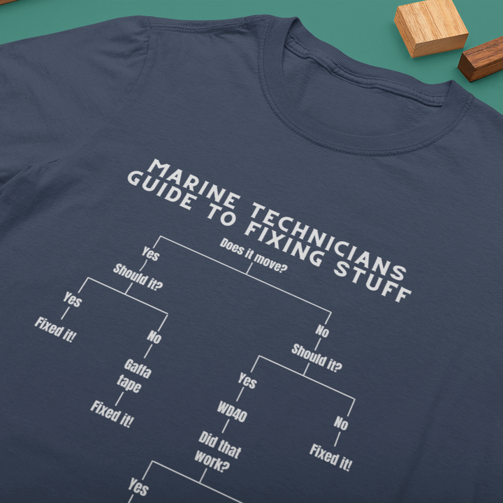 Marine Technicians Guide T-Shirt