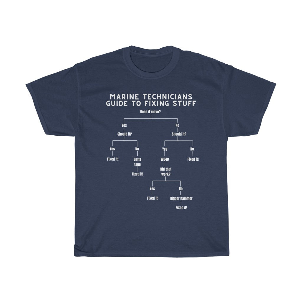 Marine Technicians Guide T-Shirt