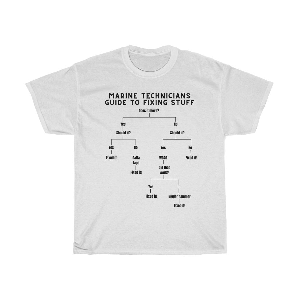 Marine Technicians Guide T-Shirt