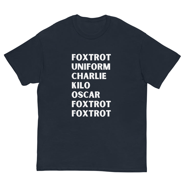 Phonetic Alphabet Fuck Off T-Shirt