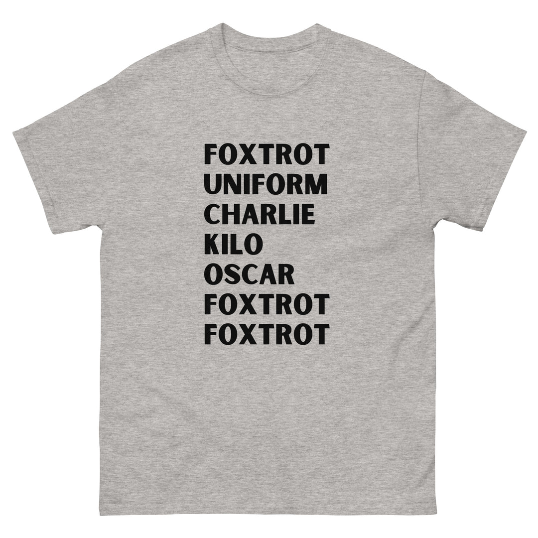 Phonetic Alphabet Fuck Off T-Shirt