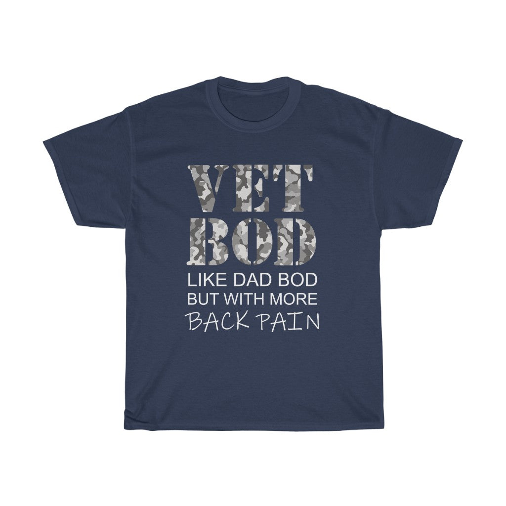 Vet Bod Grey Camo T-Shirt